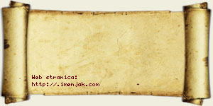 Dina Sando vizit kartica